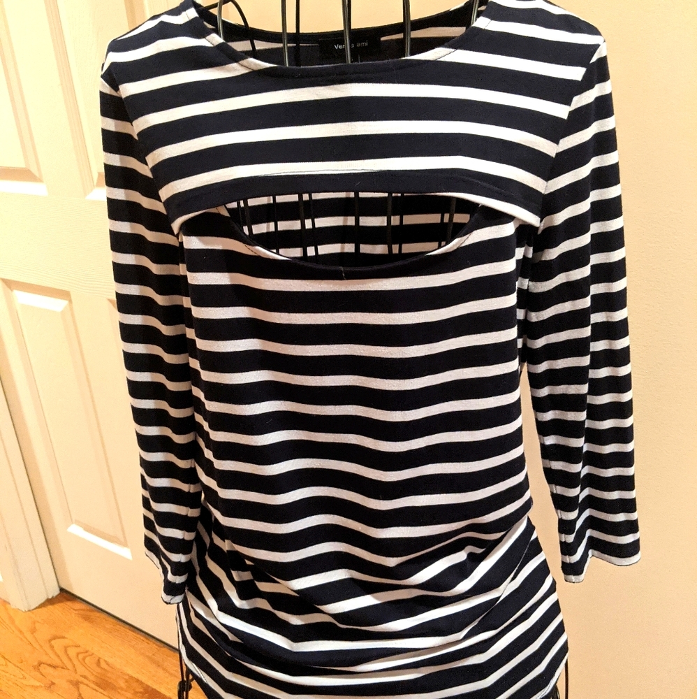 Verve ami striped tee